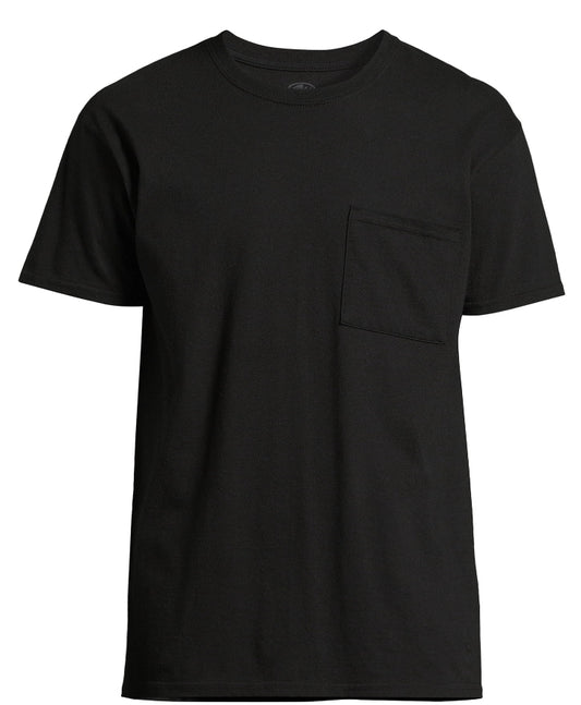 Athletic Works Men's and Big Men's Cotton Pocket Tee.