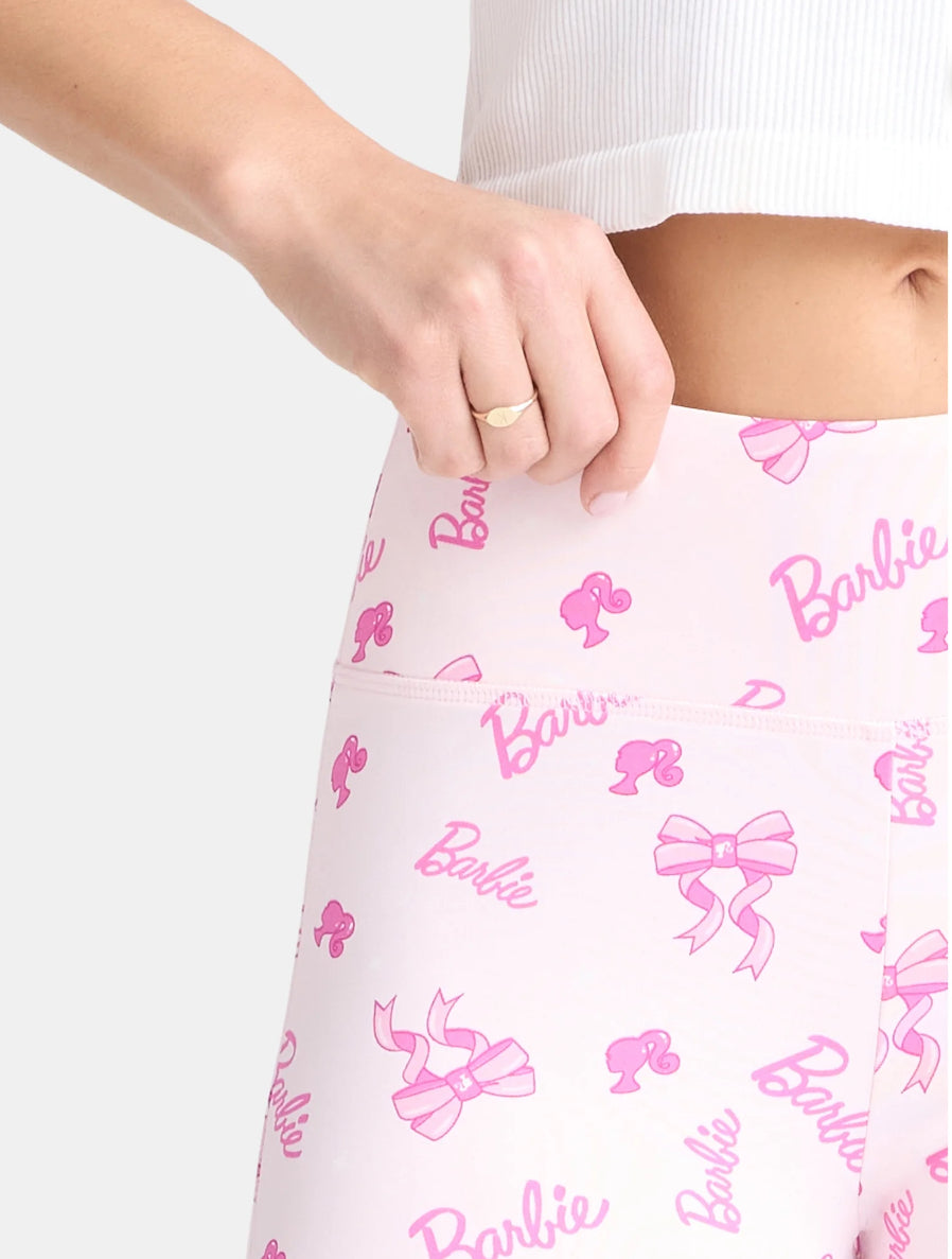 Barbie Women's Bow Print Bike Shorts