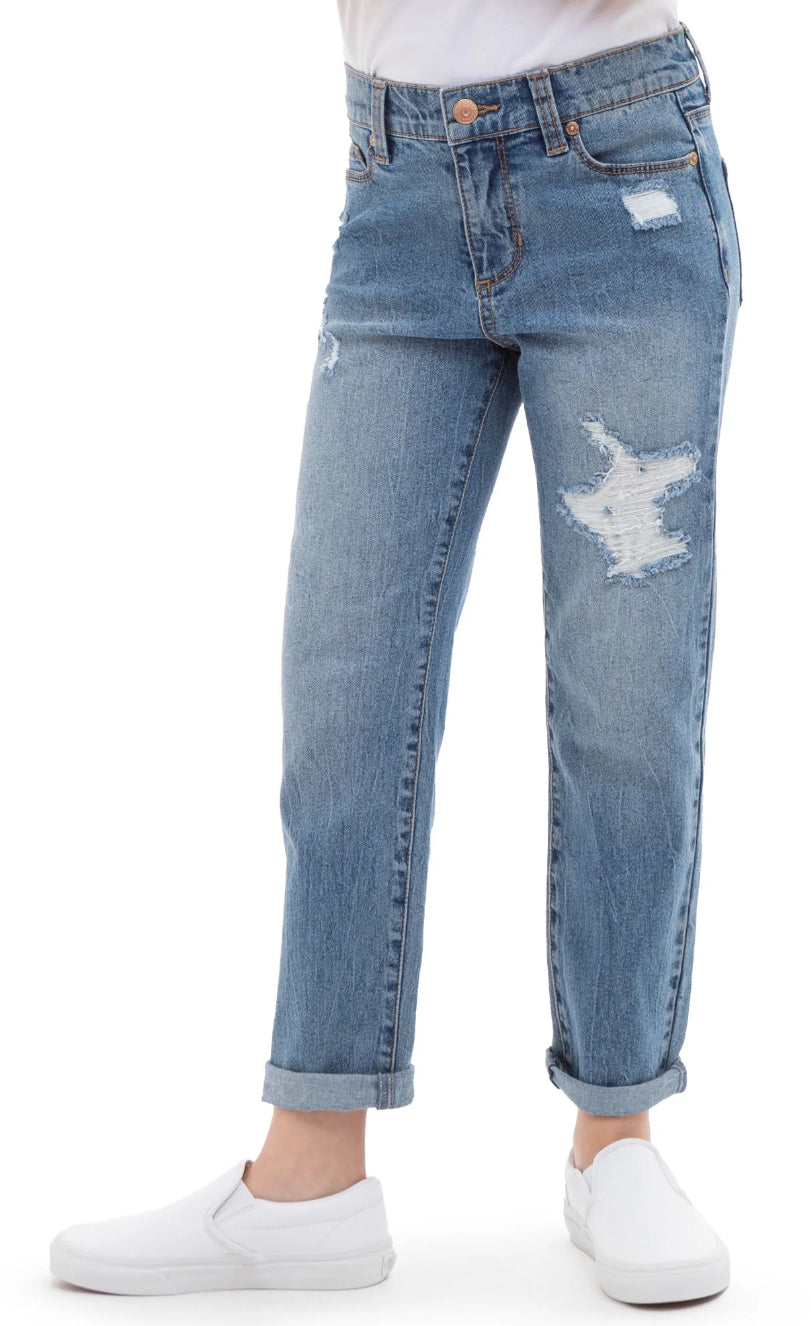 Jordache Girls High Rise Girlfriend Jean