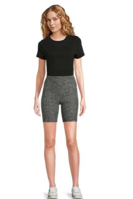 No Boundaries High Rise Bike Shorts, 7” Inseam, Women's