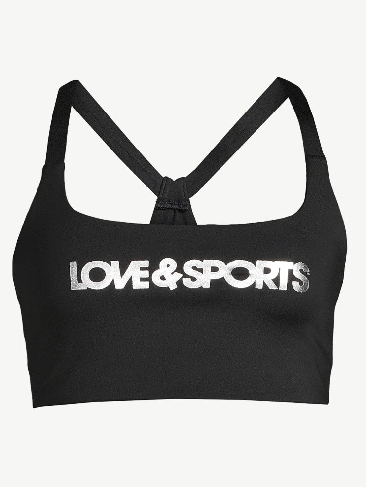 Love & Sports Women’s Kiki Colorblocked Sports Bra.
