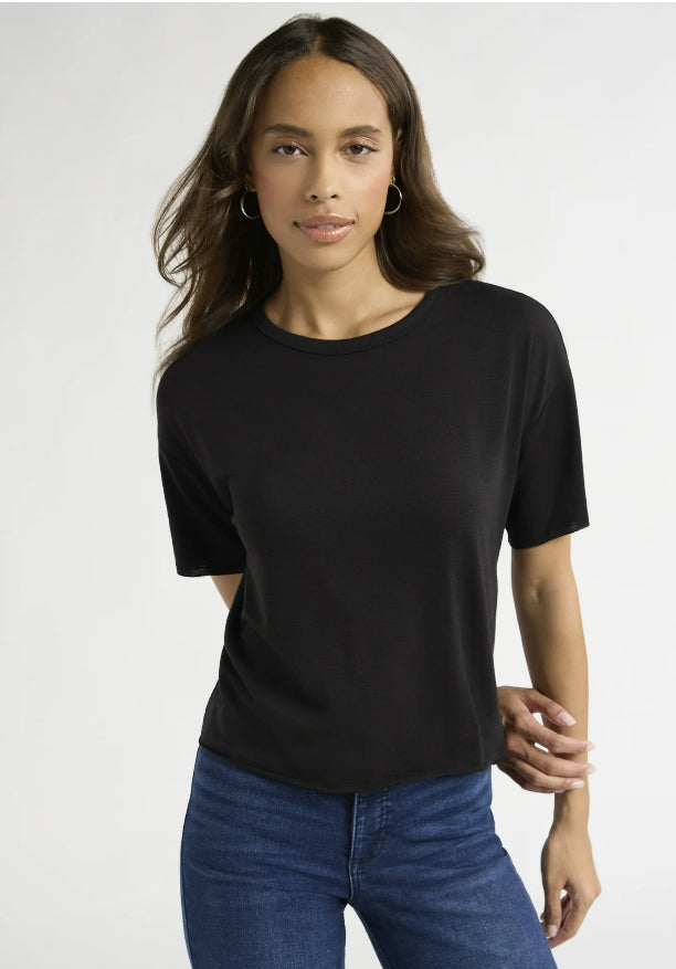 Sofia by Sofia Vergara Women's and Women's Plus Size Sofia Tee with Short Sleeves.