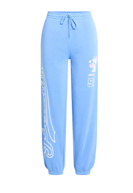 Peanuts Snoopy Blue Jogger Pants — Officially Licensed, Juniors Fit