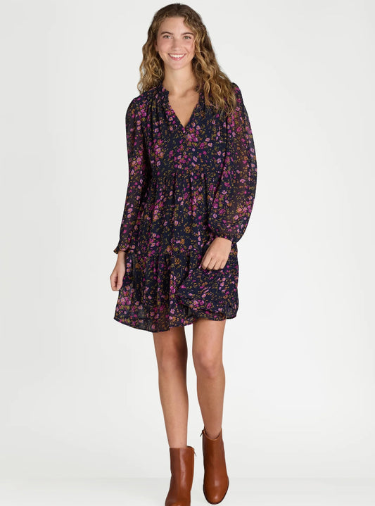 TTL’s Mini Dress - Heliotrope Bloom Daisy