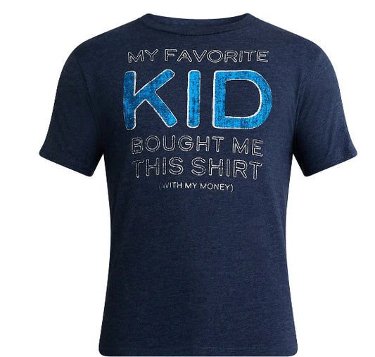 Men's and Big Men's Father's Day Favorite Kid Graphic Tee Shirt from Way to Celebrate.