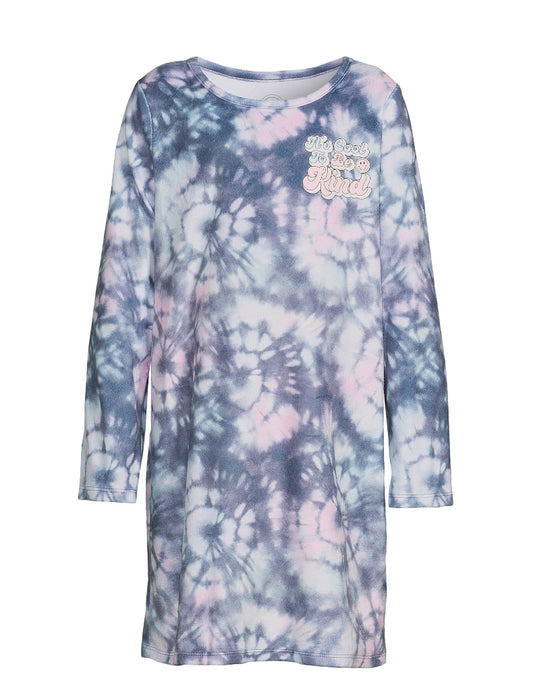 Wonder Nation Girls Long Sleeve Fleece Sleep Gown