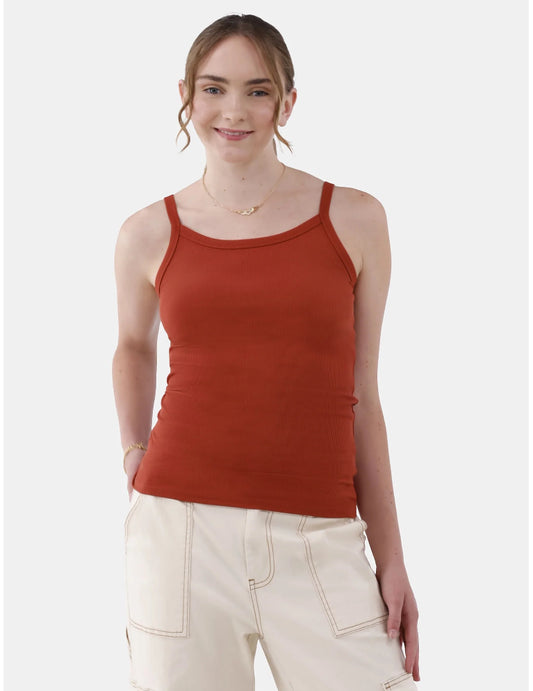 No Boundaries Rib Cami Top.