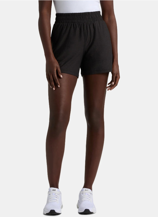 Athletic Works Women's and Women’s Plus ButterCore Soft Performance Gym Shorts.