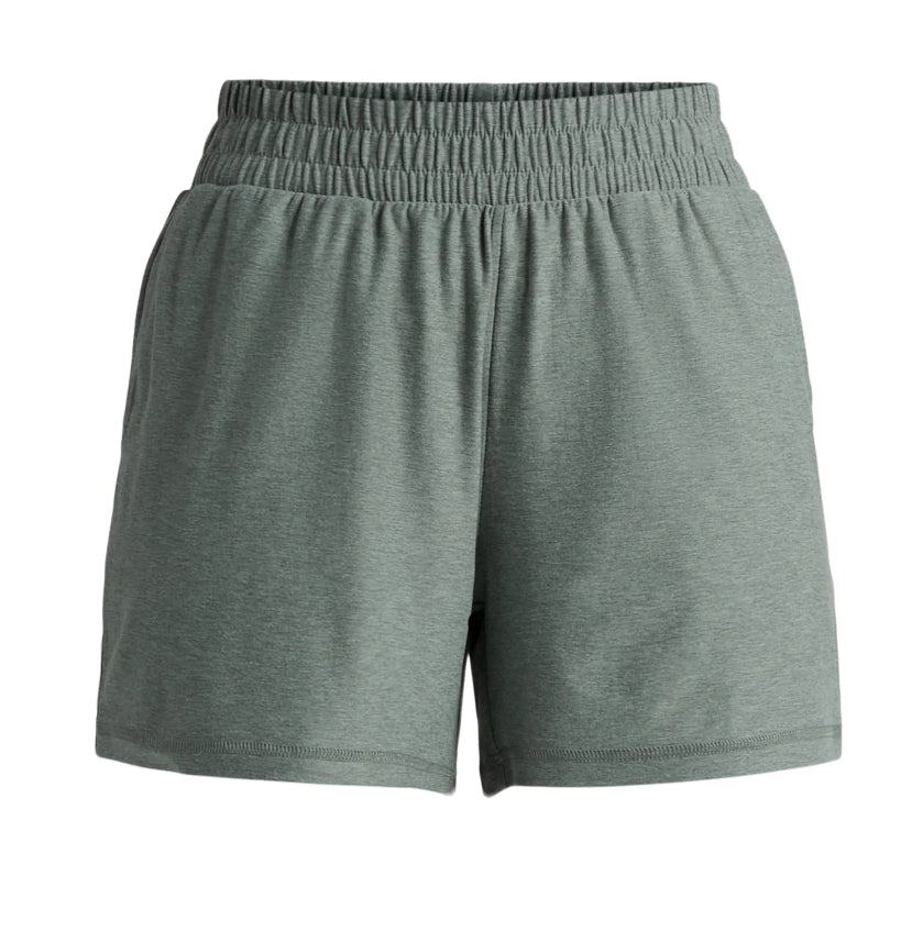 Athletic Works Women's and Women’s Plus ButterCore Soft Performance Gym Shorts.