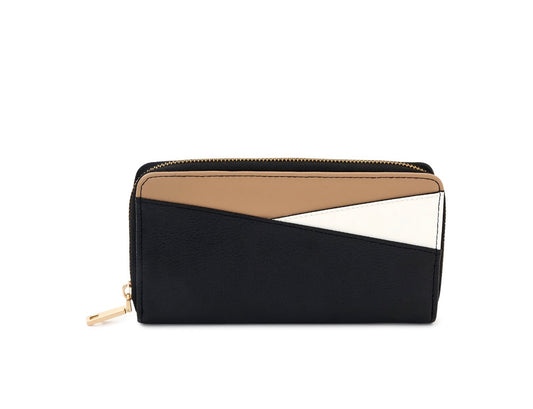 Time and Tru Women’s Alex Wallet Black