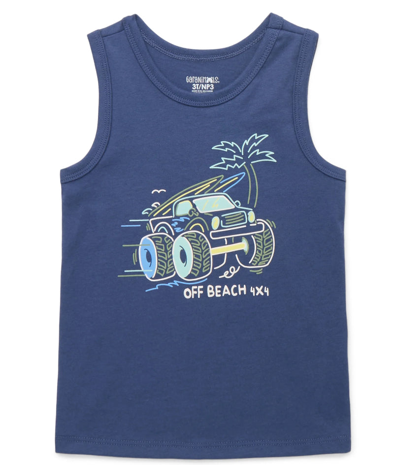 Garanimals Toddler Boy Graphic Jersey Tank.