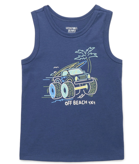 Garanimals Toddler Boy Graphic Jersey Tank.