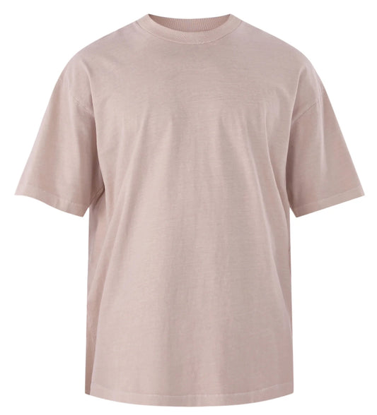 No Boundaries All Gender Cotton Oversize Tee with Short Sleeves.