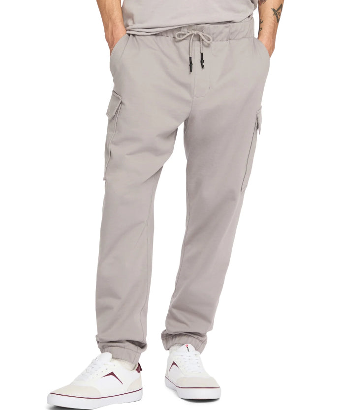 Airwalk Men's & Big Men's French Terry Cargo Pant.