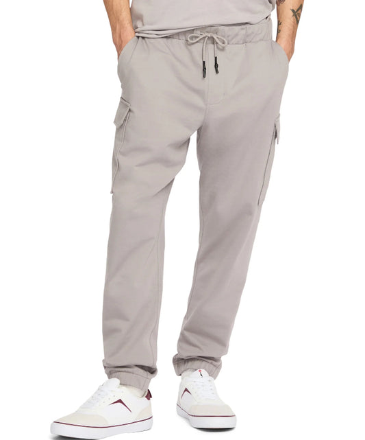 Airwalk Men's & Big Men's French Terry Cargo Pant.