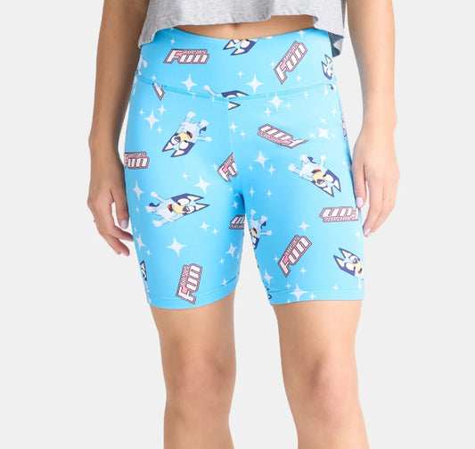 Bluey Women's Print Bike Shorts