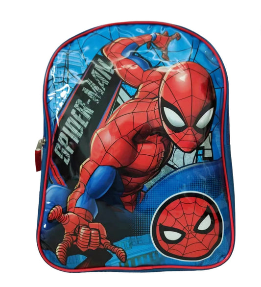 Boy's Spiderman 15" OPP Backpack -Blue