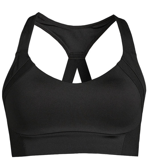 Avia Women's Split Racerback Bra with Adjustable Straps