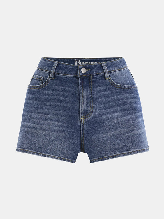 No Boundaries Denim Mom Shorts, 2.25'' Inseam, Women's.