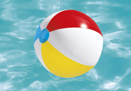 Bluescape Multi-Color Inflatable Pool and Beach Ball 13", Child Unisex, Ages 2+