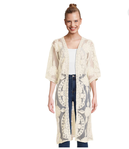 TT Lace Layering Tank – Ivory