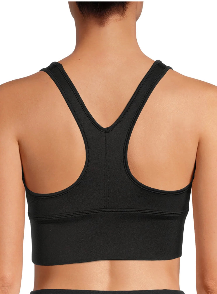Avia Women's Ruched V-Neck Sports Bra