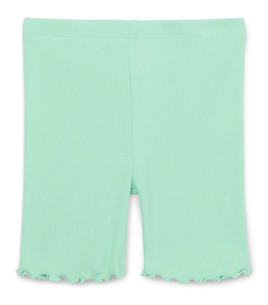 Garanimals Toddler Girl Rib Biker Shorts with Lettuce Hem