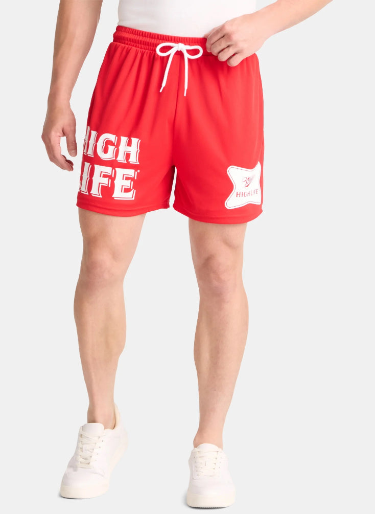Miller High Life Men's and Big Men's Basketball Shorts