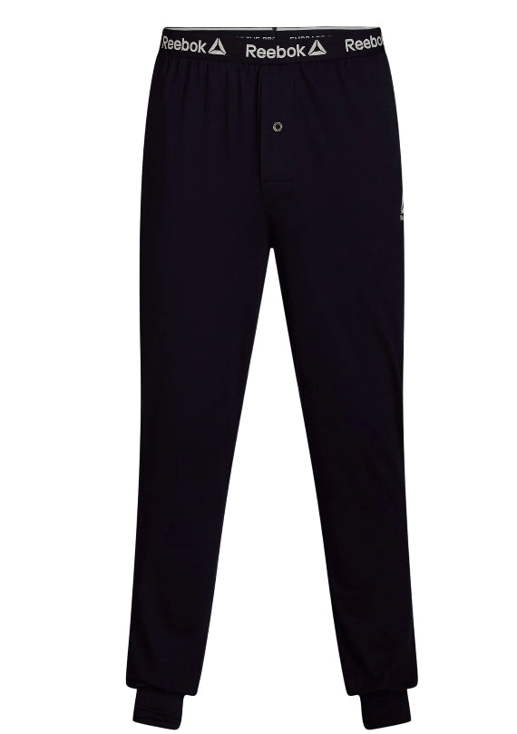 Reebok Men's Tech Comfort Tapered Jogger Pajama Lounge Pant.