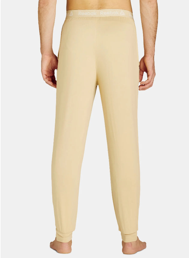 Reebok Men's Tech Comfort Tapered Jogger Pajama Lounge Pant.