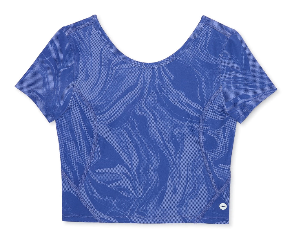 Avia Girls Stretch Knit Ballerina Top