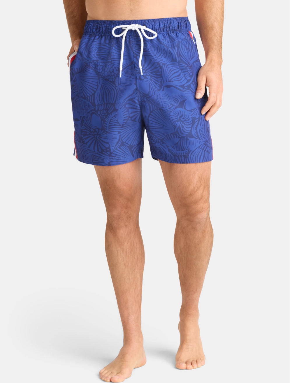 Way to Celebrate Men's & Big Men's Americana Swim Trunks