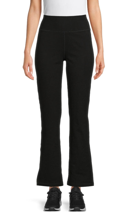 Athletic Works Women’s and Women's Plus Stretch Cotton Blend Straight Leg Pants