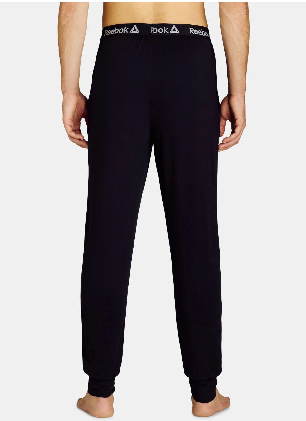 Reebok Men's Tech Comfort Tapered Jogger Pajama Lounge Pant.