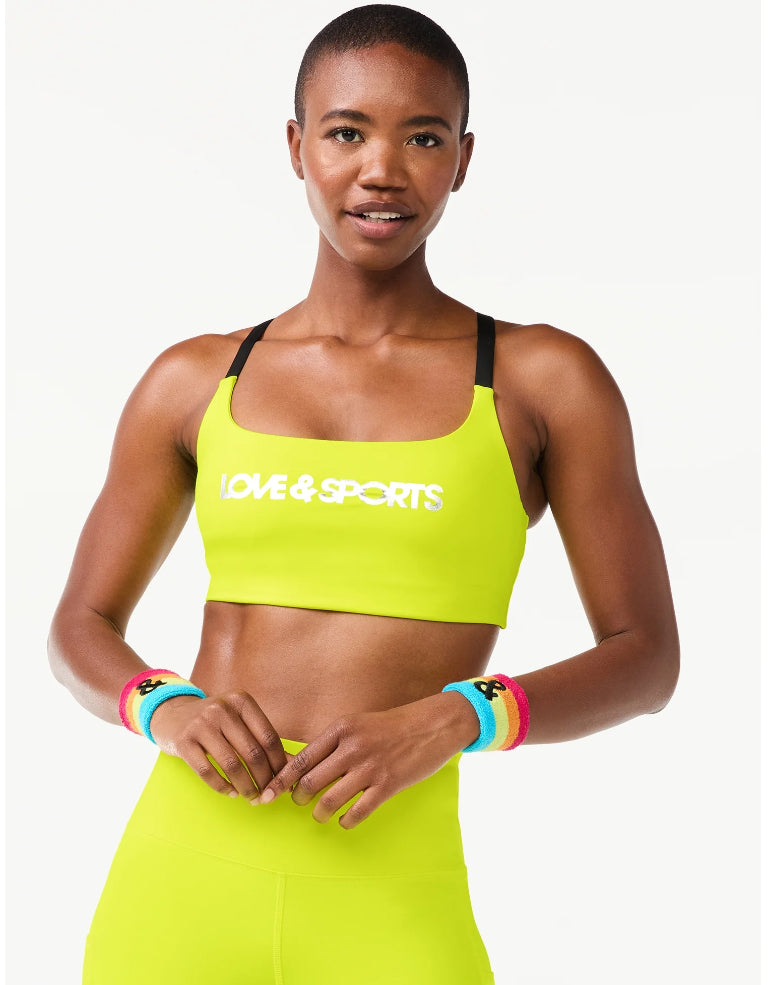 Love & Sports Women’s Logo Sports Bra