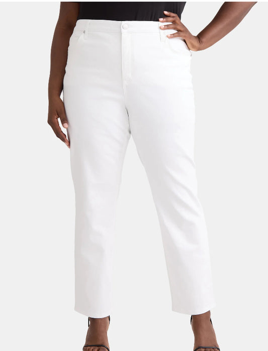 Terra & Sky Women's Plus Size Straight Jeans