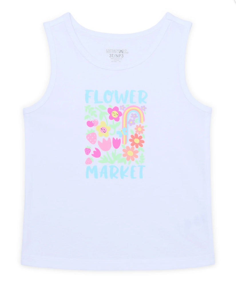 Garanimals Toddler Girl Graphic Jersey Tank.