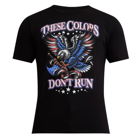 Men’s and Big Men's 4th of July USA Eagle Pride Americana Graphic Tee Shirt by Way to Celebrate.
