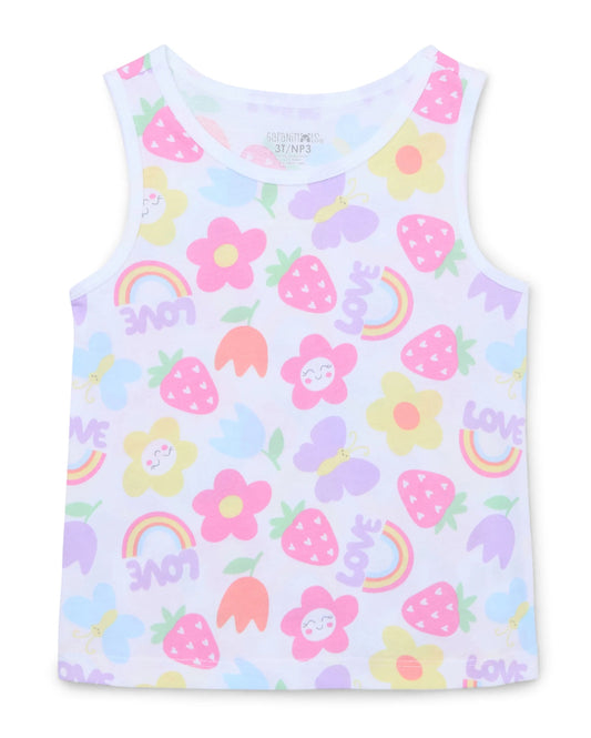 Garanimals Toddler Girl Printed Jersey Tank.