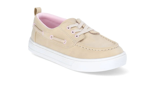 Wonder Nation Little Girl & Big Girl Boat Loafers