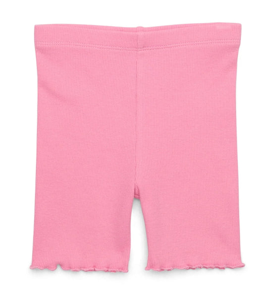 Garanimals Toddler Girl Rib Biker Shorts with Lettuce Hem