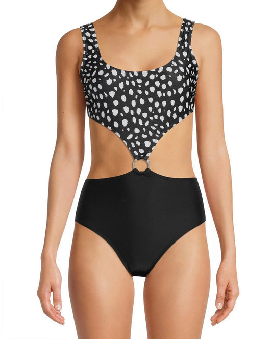 No Boundaries Junior's and Juniors Plus Monokini One-Piece Swimsuit