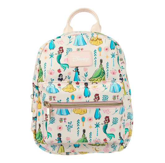 Disney Princesses All Over Print Mini-Backpack