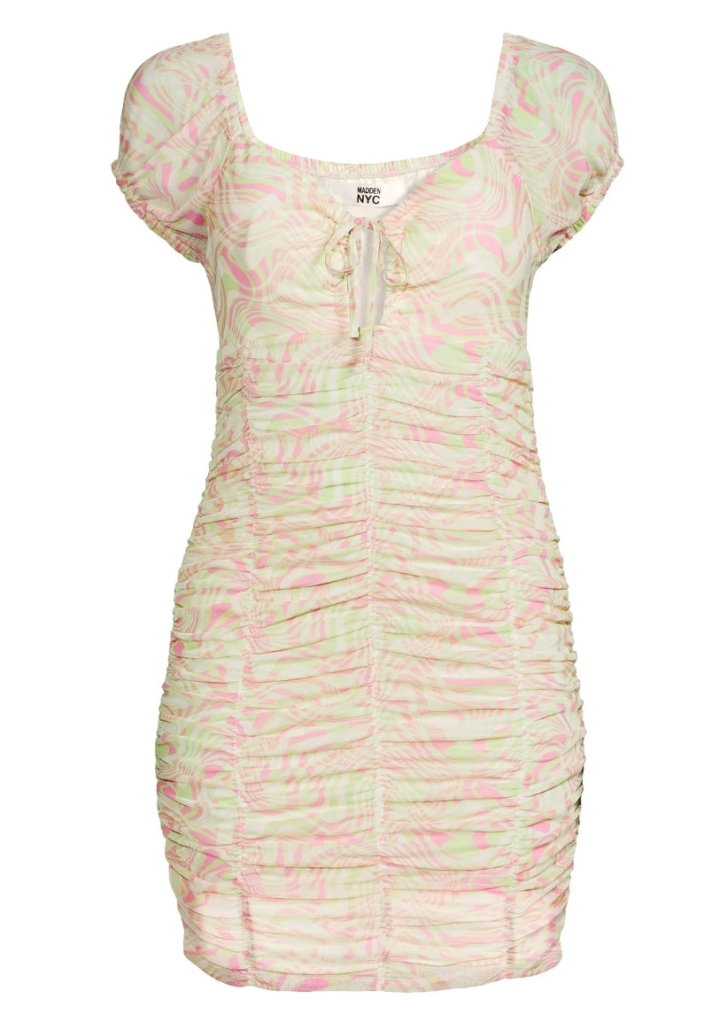 Madden NYC Sweetheart Cutout Bodycon Dress
