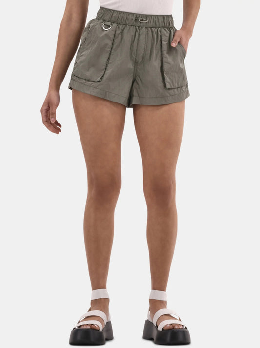 High Rise Bungee Shorts