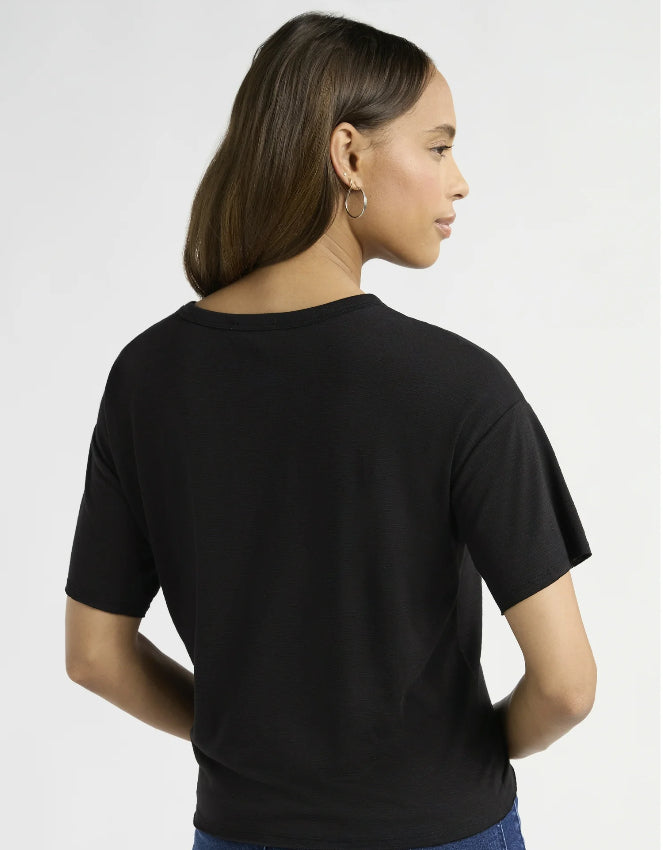 Sofia by Sofia Vergara Women's and Women's Plus Size Sofia Tee with Short Sleeves.