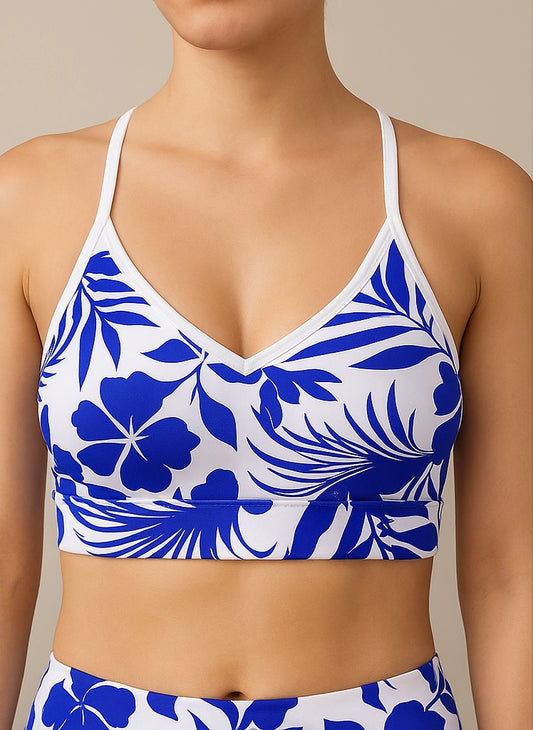 AVIA Core Sports Bra – Blue Havana