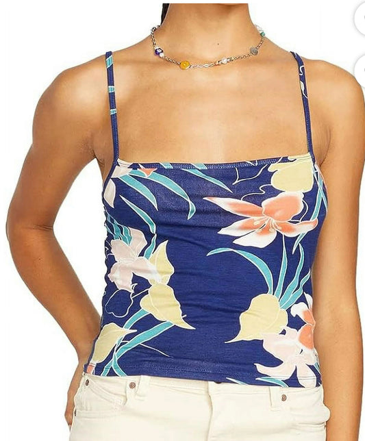 Volcom CabanaNana Cami – Navy Floral