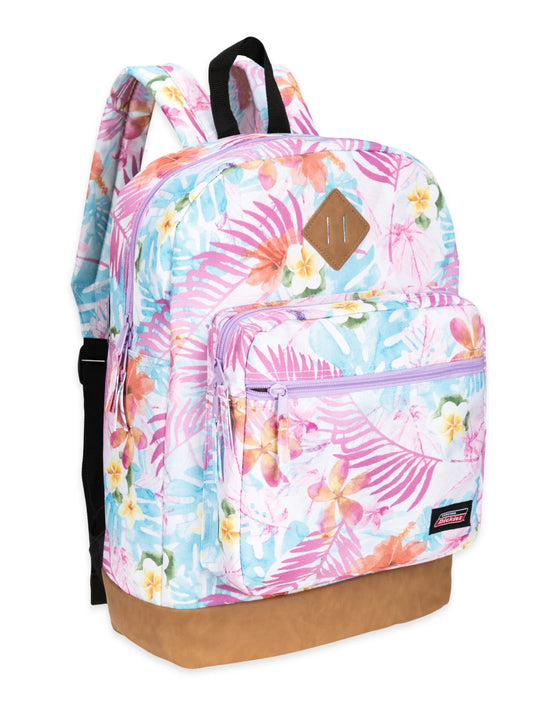 Genuine Dickies Unisex Varsity Backpack Floral Print