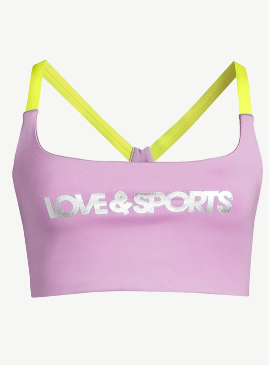 Love & Sports Women’s Kiki Colorblocked Sports Bra